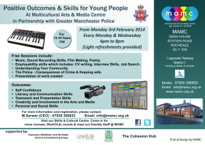 Positive Outcomes &  Skills for Young People